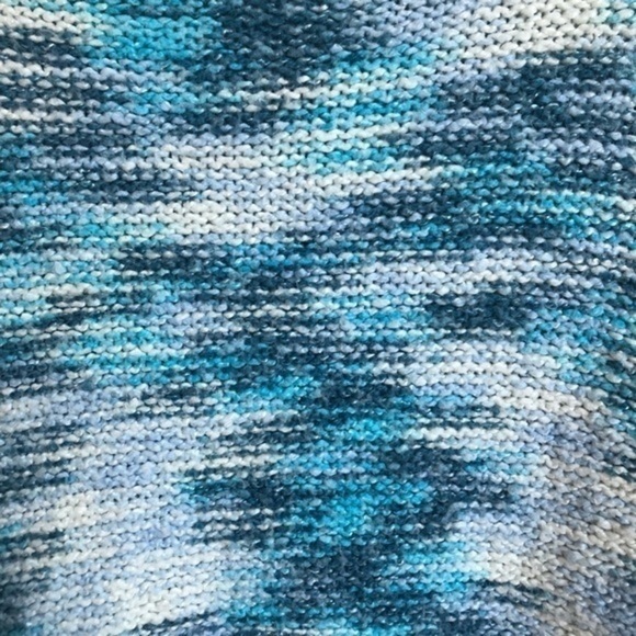 Lane Bryant Sweater Blue Spacedyed Long Sleeve Crewneck Pullover Trendy Cozy - Picture 4 of 6